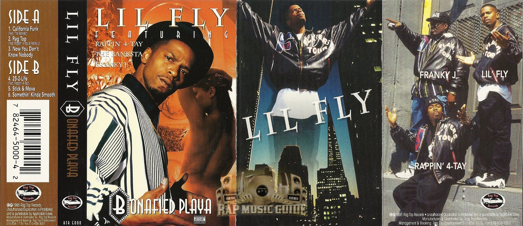 Lil Fly - Bonafied Playa: Cassette Tape | Rap Music Guide